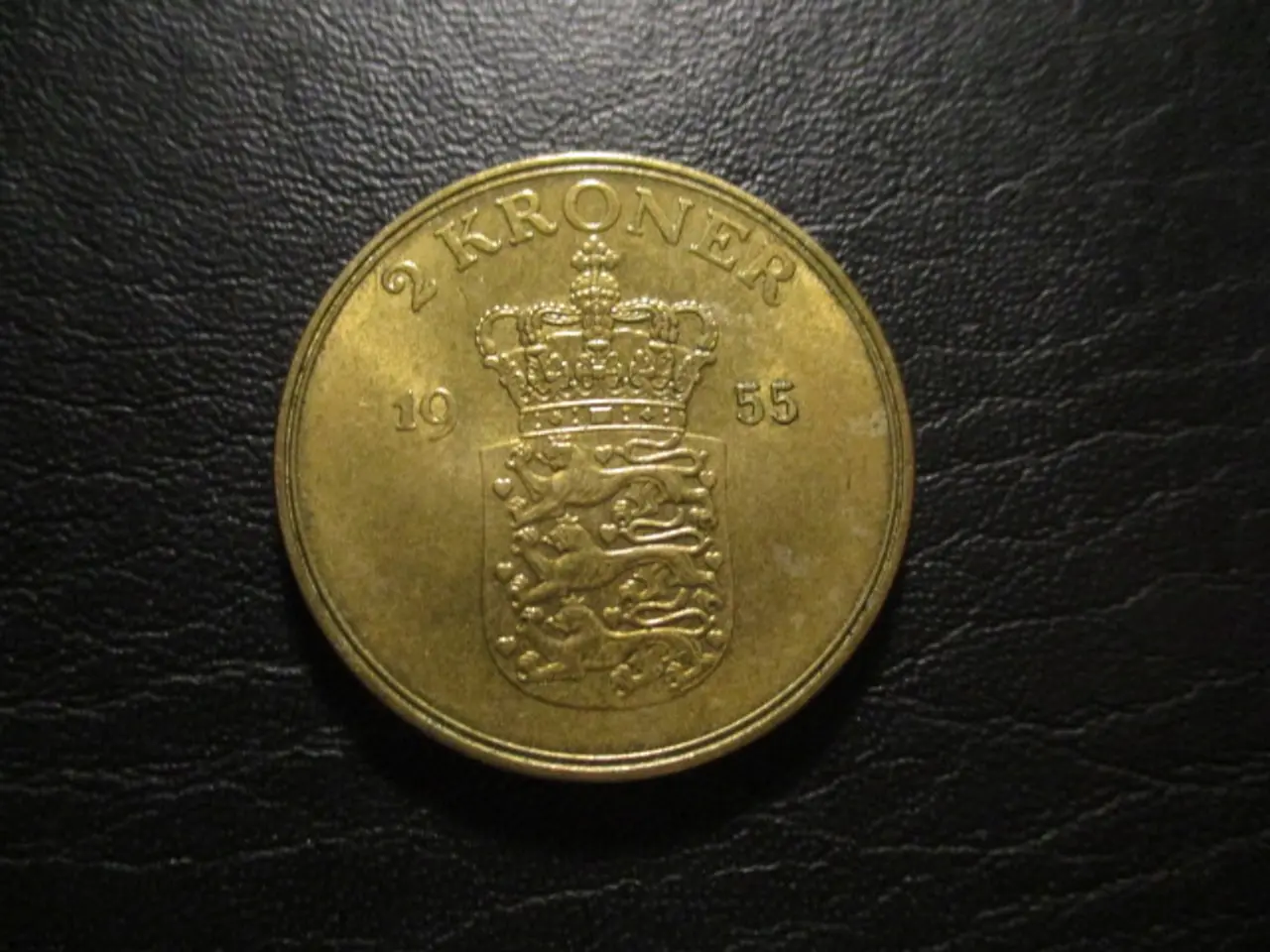 Billede 1 - 2 kr 1955 flot