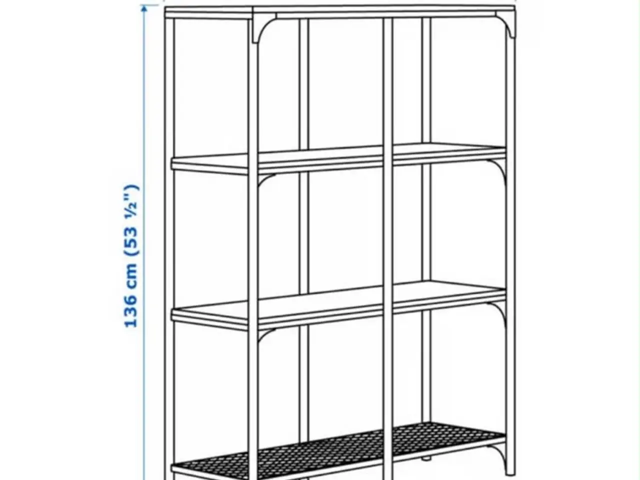 Billede 3 - Ikea Fjällbo reol