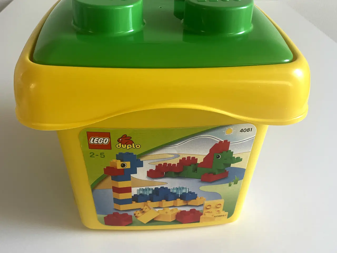 Billede 3 - Komplet LEGO DUPLO 4081 – Spand med Duplo klodser