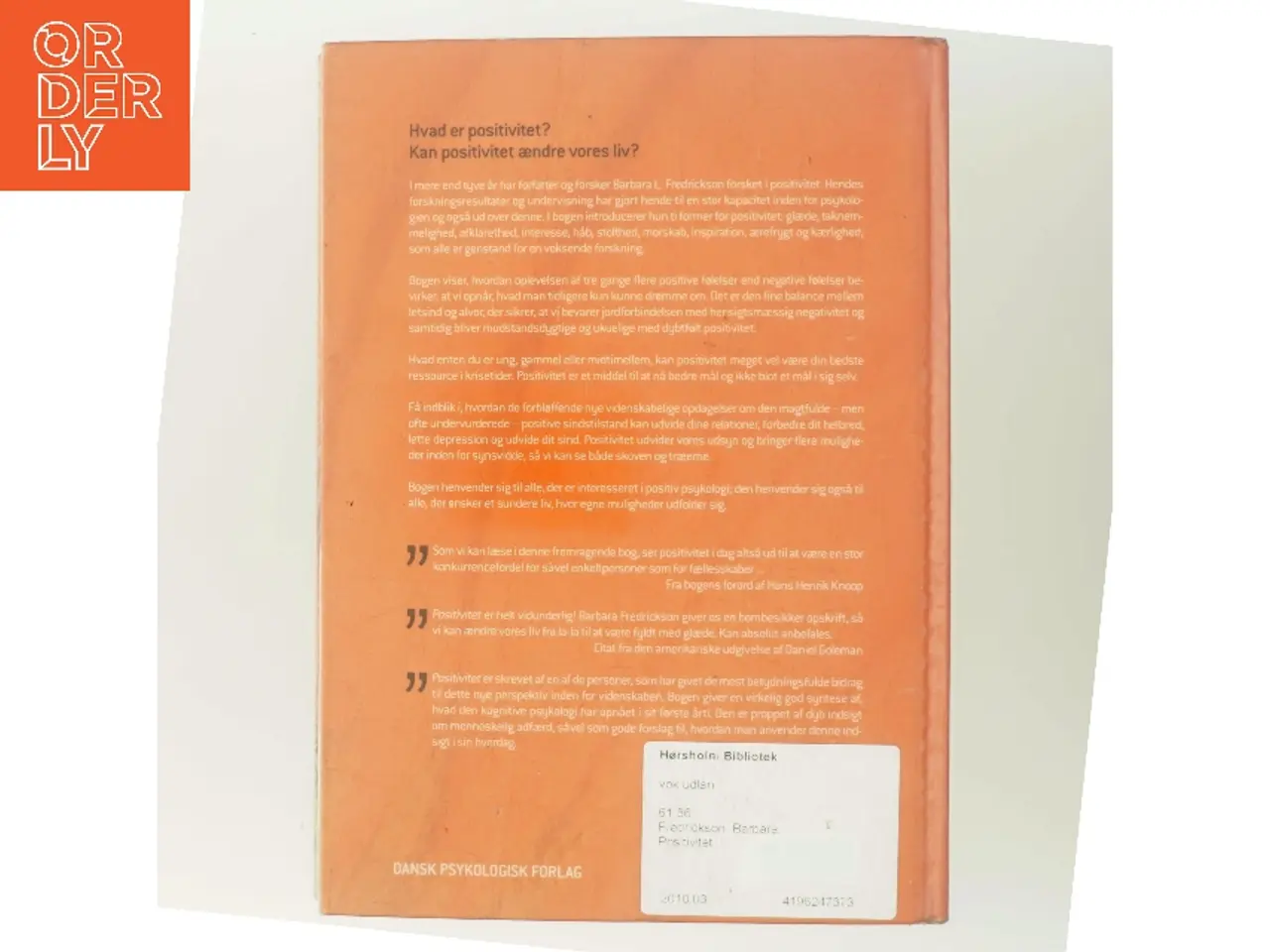 Billede 3 - Positivitet af Barbara L. Fredrickson (Bog),