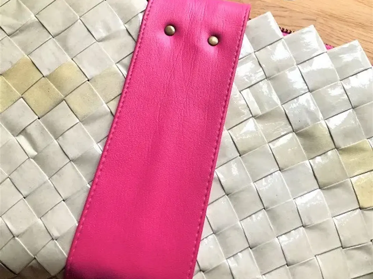 Billede 4 - Flettet HÅNDTASKE - UNIKT design
