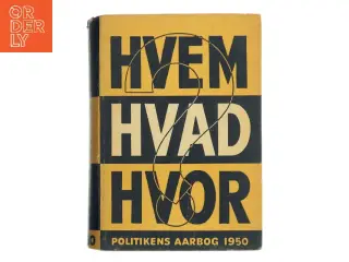 Hvem Hvad Hvor (Bog)