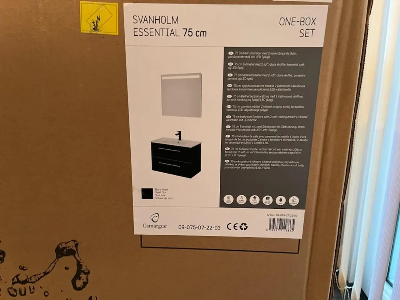 Billede 1 - Camargue badmøbel Svanholm Essential grå antracit