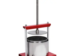 Frugt- og vinpresser 6 l rustfrit stål