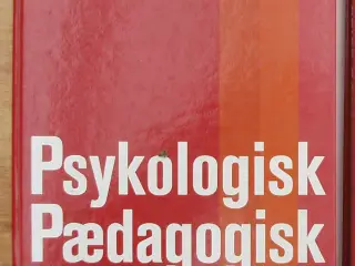 Psykologisk Pædagogisk Ordbog