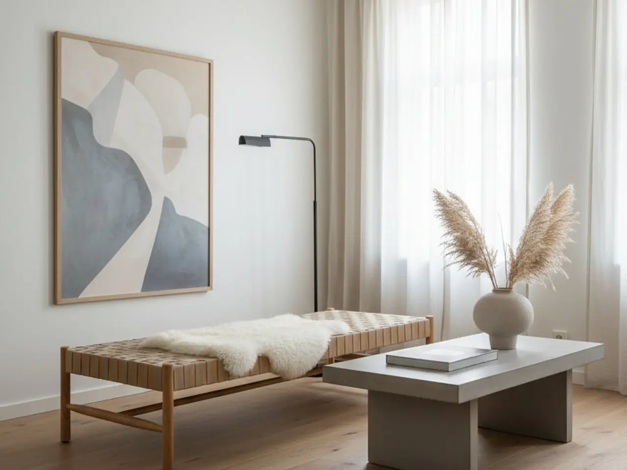 Billede 2 - Daybed – Beige/Natur Stel