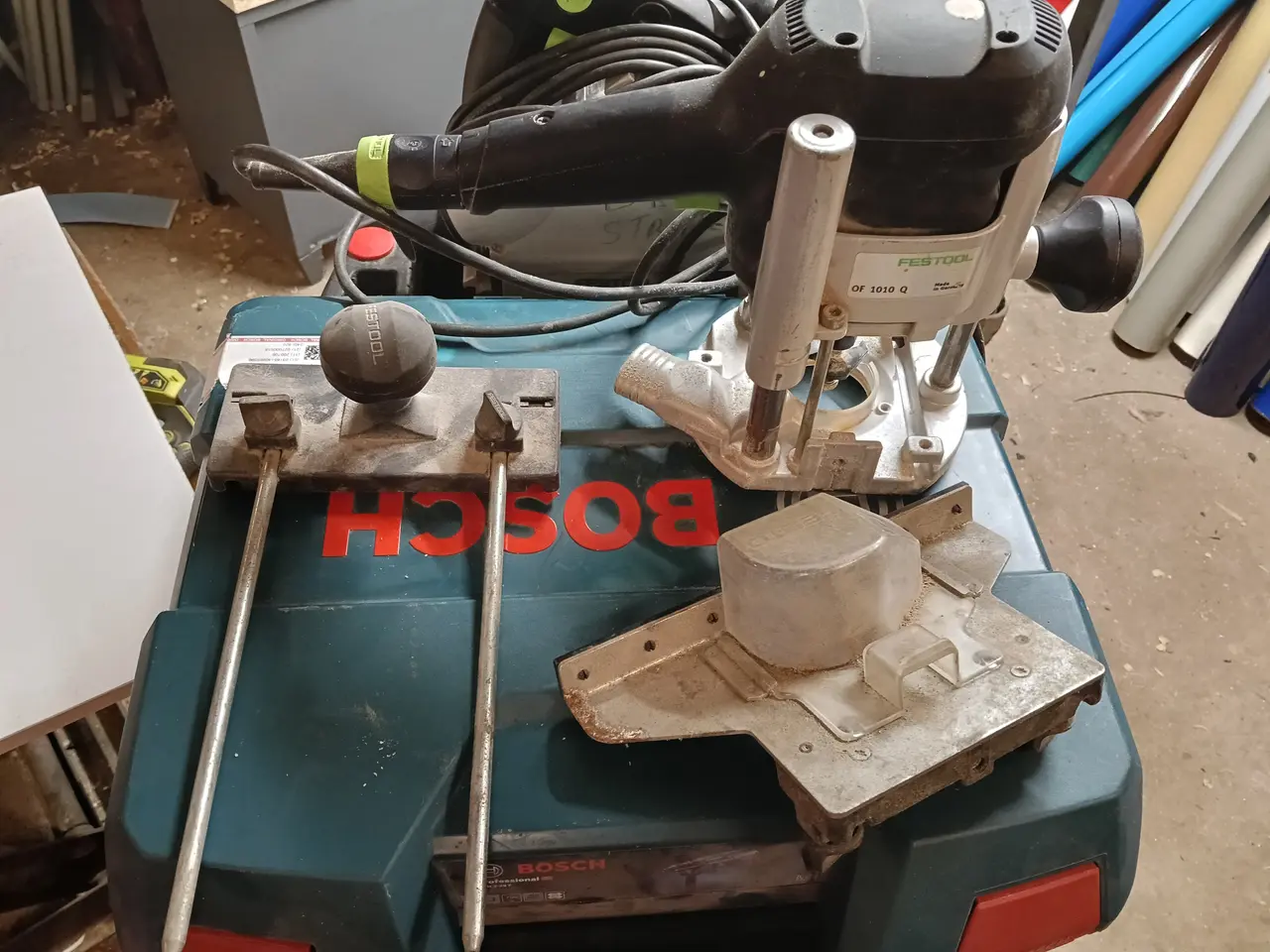 Billede 5 - Festool pakke: TS 55 Q dyksav + OF 1010 Q overfræs