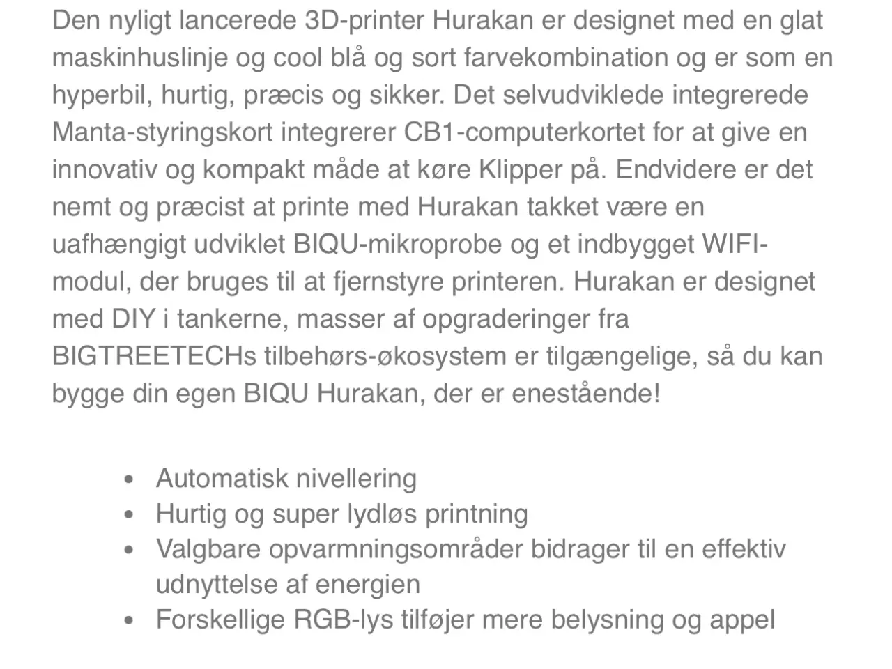 Billede 6 - Biqu hurakan 3D printer