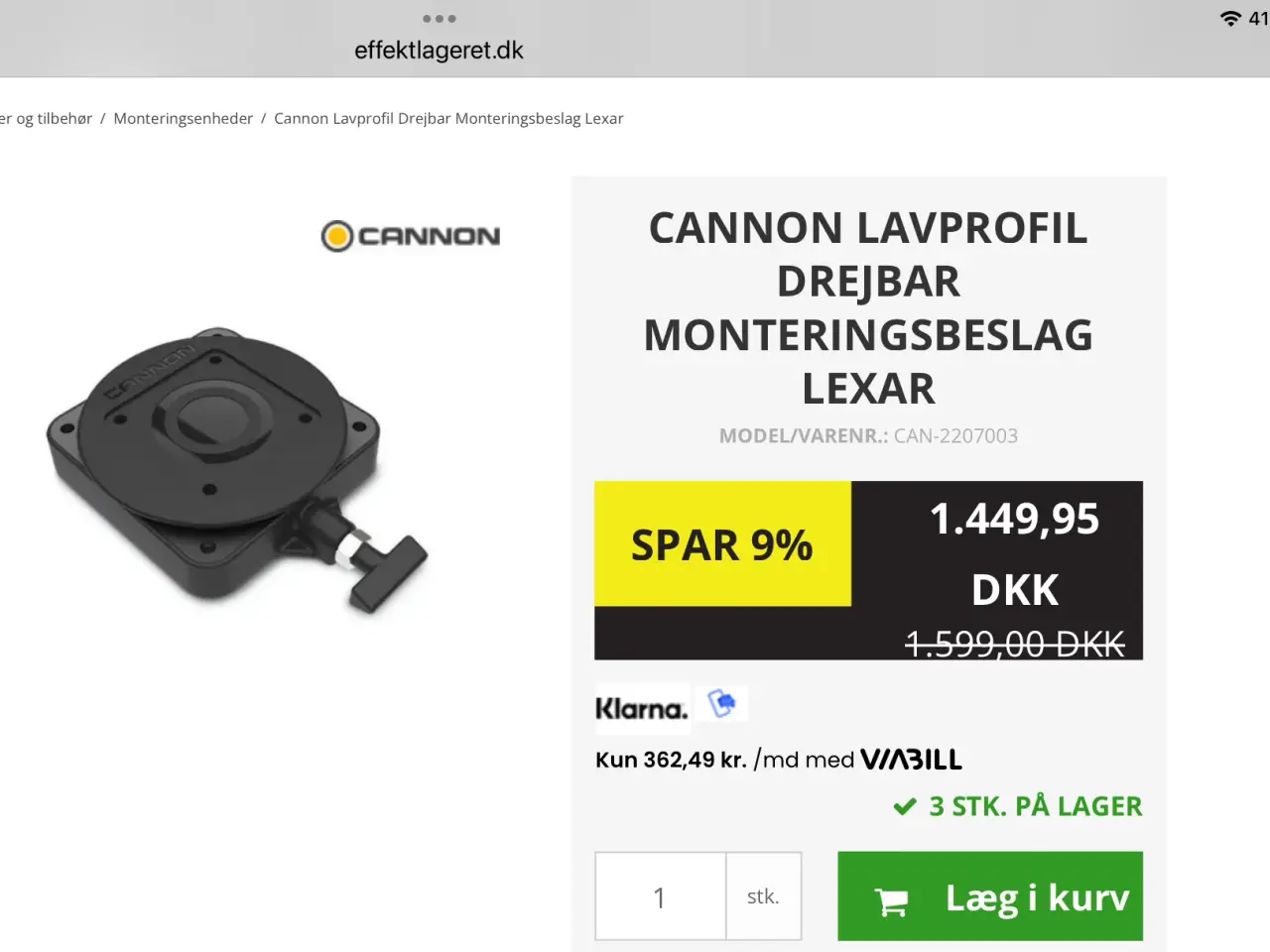 Billede 7 - 2 stk Canon Unitroll top model  downrigger hvid 