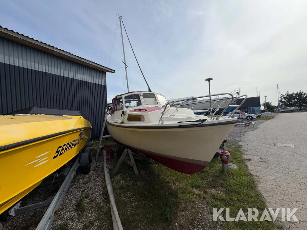 Billede 6 - Motorsejler Winga 25 med mast