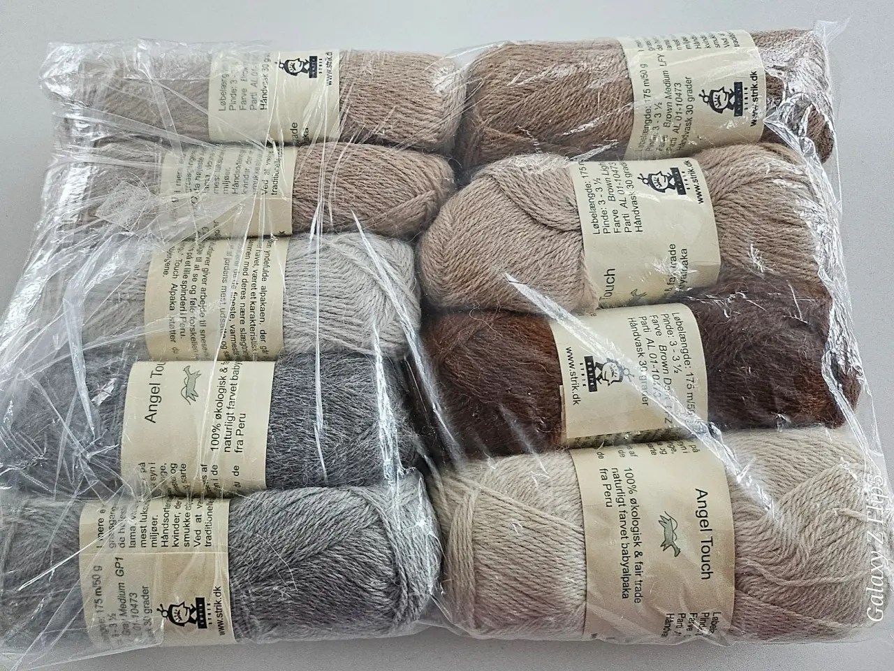 Billede 2 - Alpaca Angel Touch øko garn - 9 nl.
