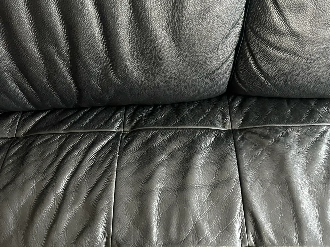 Billede 3 - Læder sofa