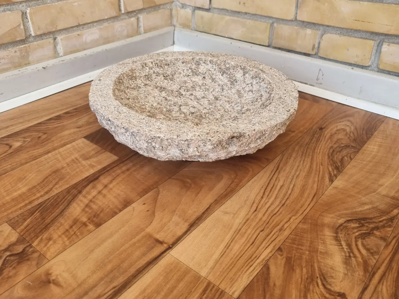 Billede 3 - Fuglebad i granit Rosa 35 cm NYT