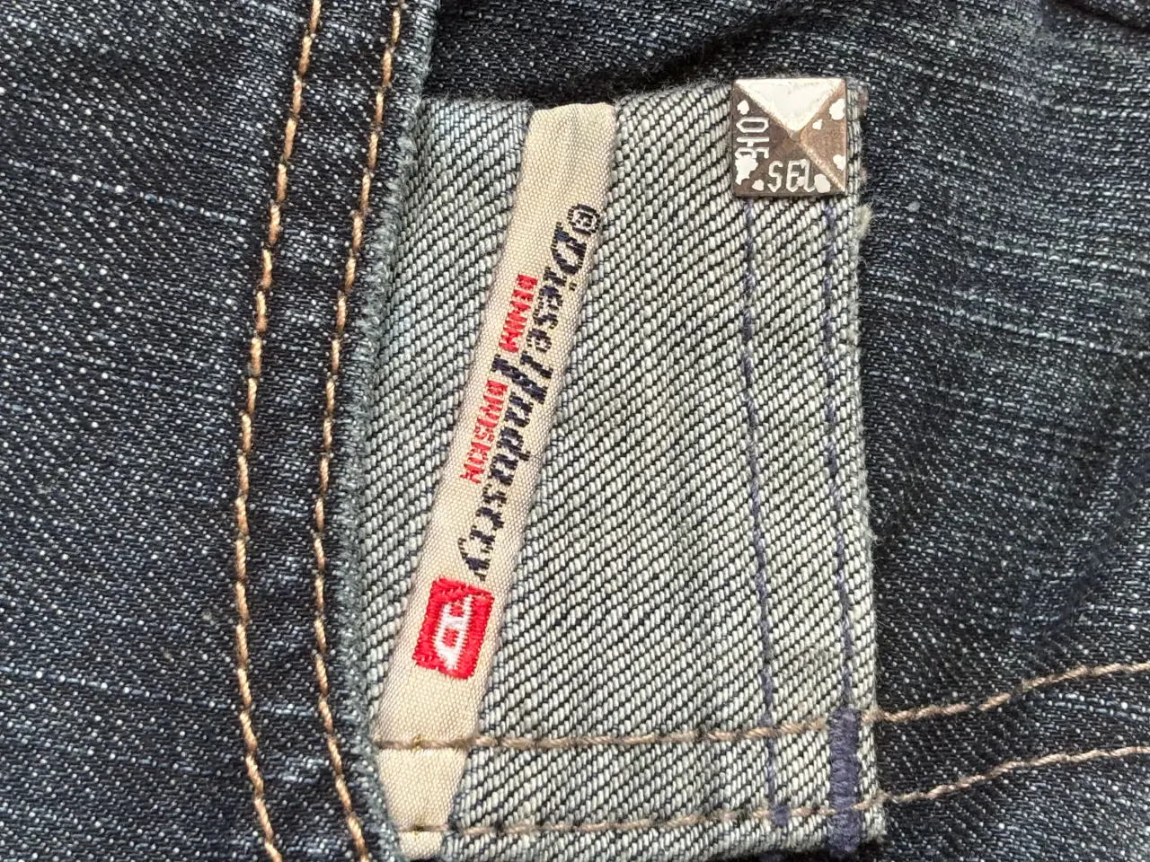 Billede 6 - Diesel jeans blå bomuld unisex str. 140