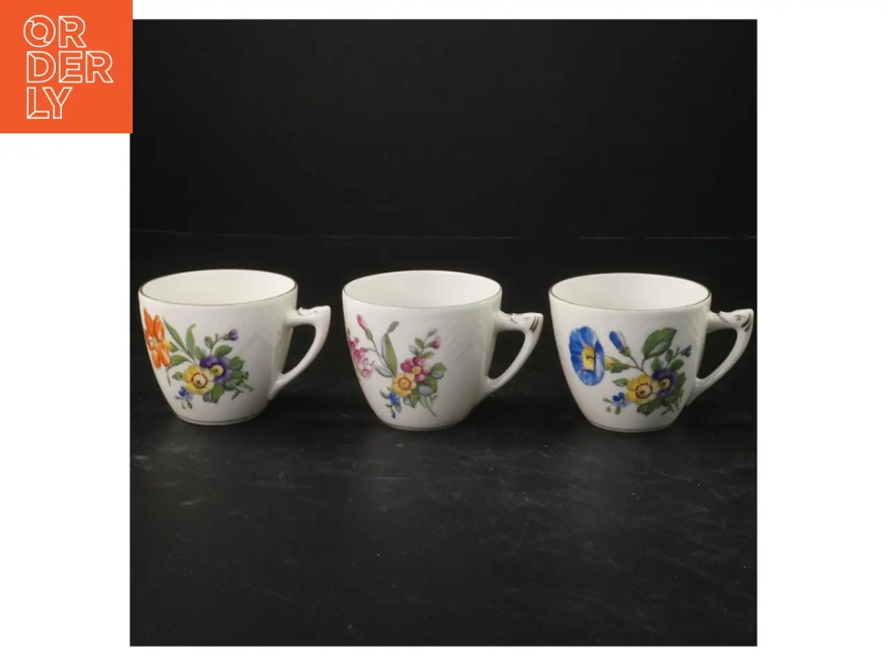 Billede 1 - B&G Saksisk Blomst kaffekop (str. 6x10 cm)
