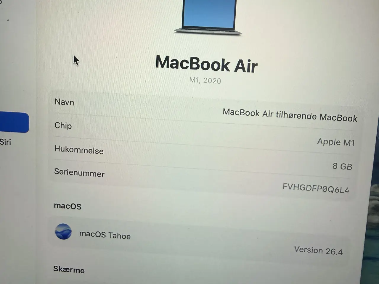 Billede 2 - MacBook med M1 processor 