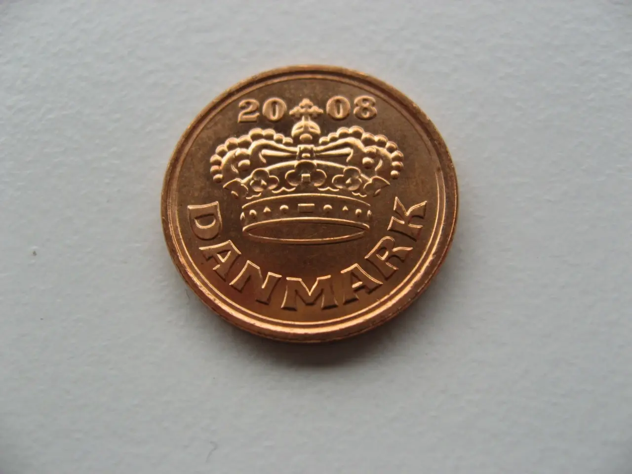 Billede 3 - Smuk Proof 25 Øre 2008. Den sidste i serien