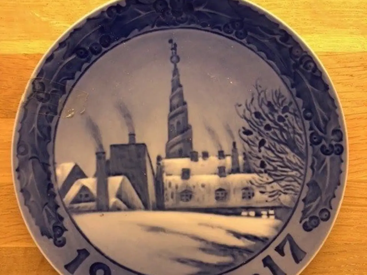 Billede 1 - 4 stk.Royal Copenhagen juleplatter