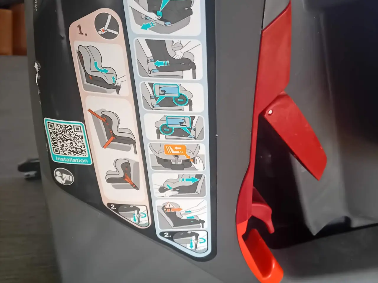 Billede 7 - Romer safefix plus autostol  op til 18 kg.