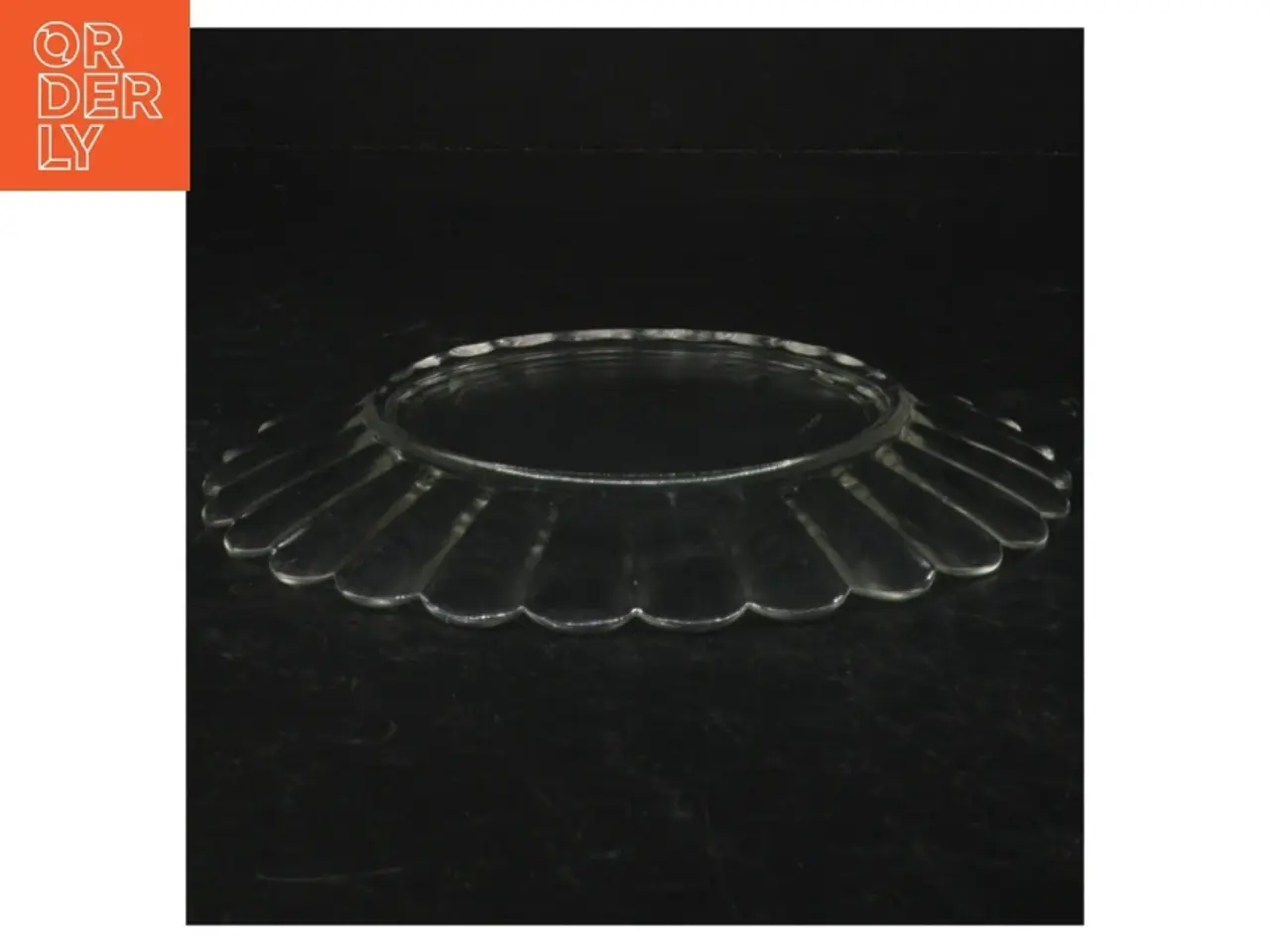 Billede 2 - Glastallerkener (6 stk) (str. 18 cm)