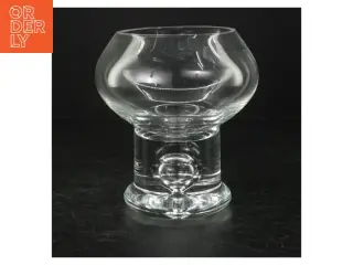 Fyrfadsstage / glasvase (str. 16 cm)