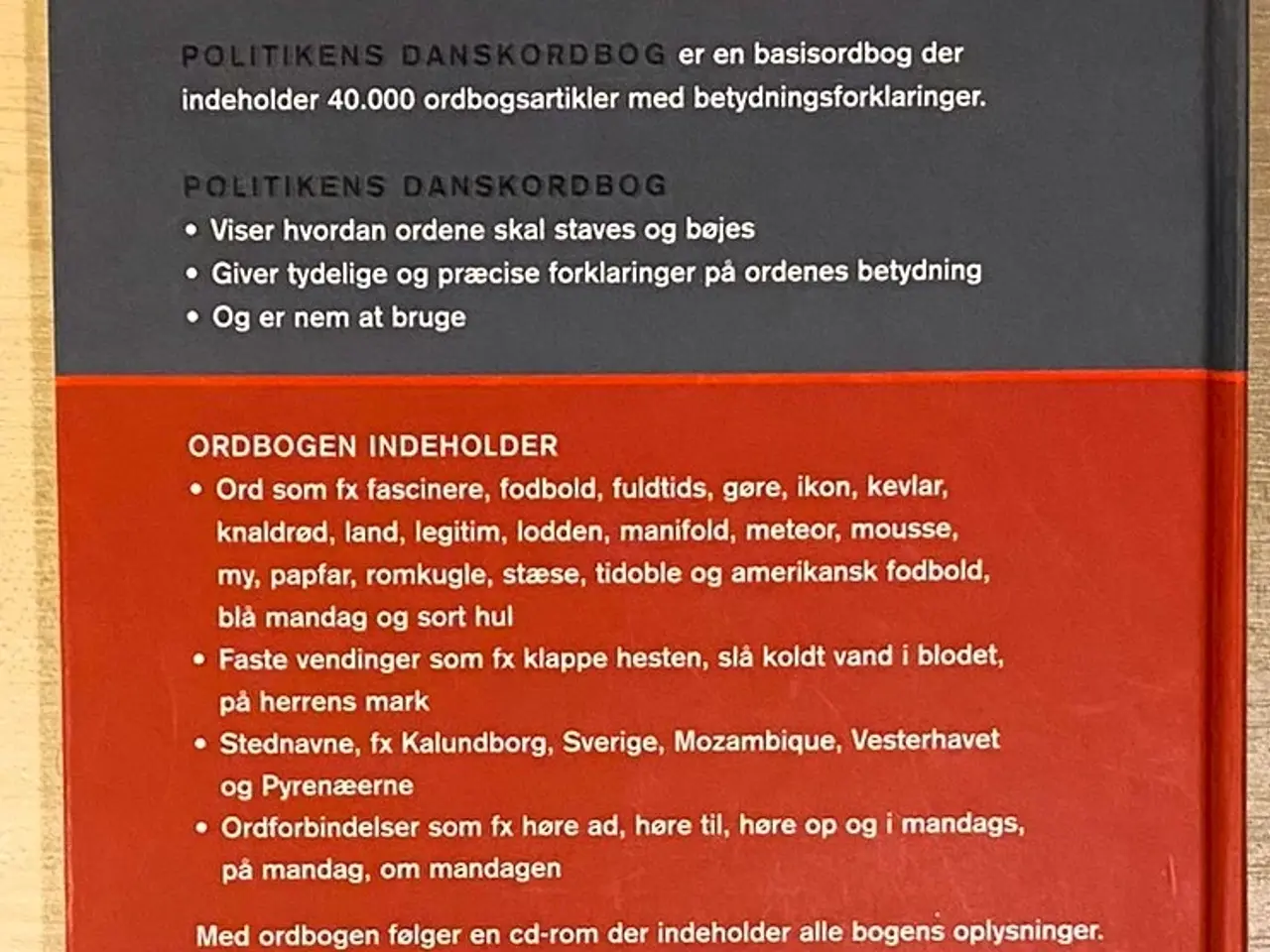 Billede 2 - Politikens Dansk Ordbog