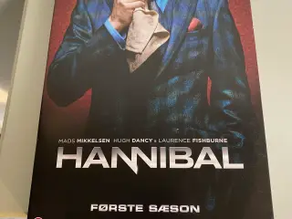 Hannibal på dvd med Mads Mikkelsen.