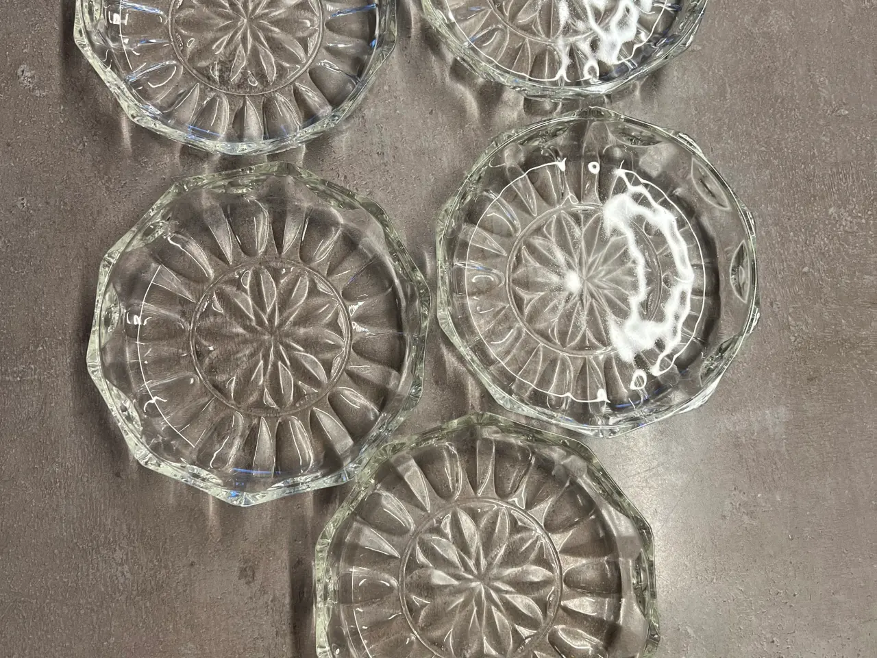 Billede 1 - Glas, Asietter, 5 stk