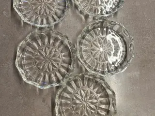 Glas, Asietter, 5 stk