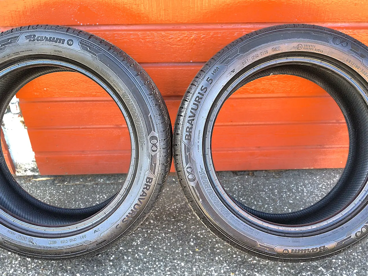 Billede 1 - 225/50 R17 sommerdæk
