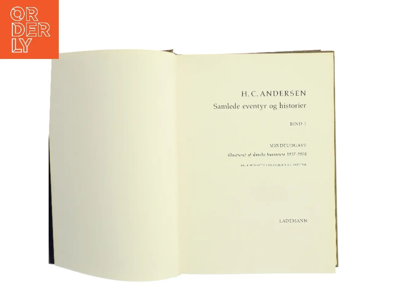 Billede 2 - Samlede eventyr og historier. Bind 1 af H. C. Andersen (Bog)