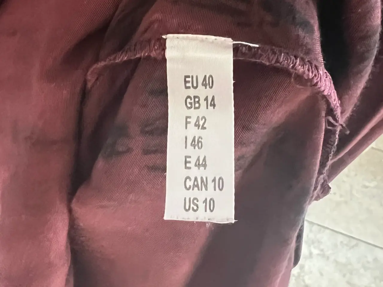 Billede 6 - QUE kjole – str. 40 (passer L/XL) 