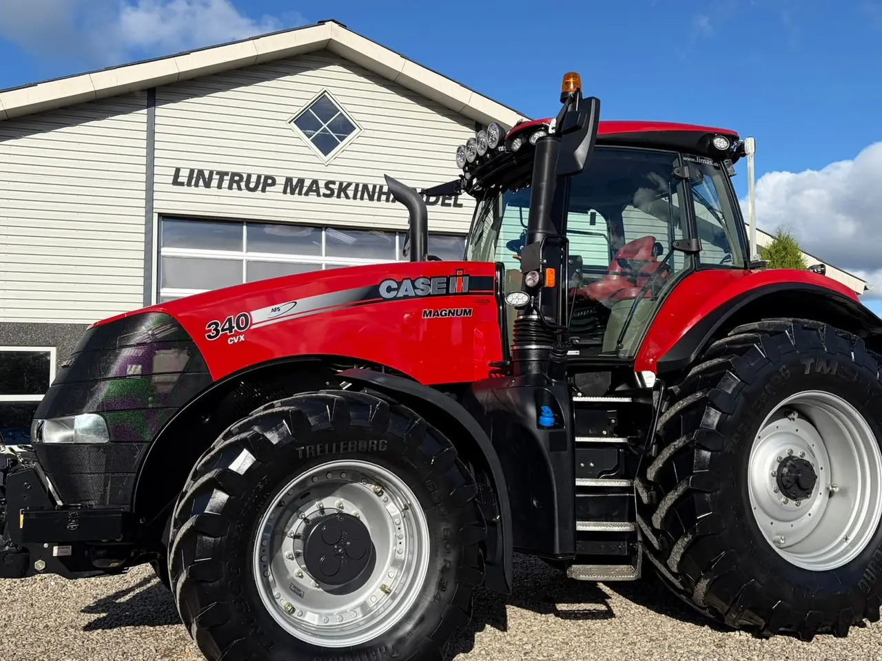 Billede 9 - Case IH MAGNUM 340 CVX med frontlift. Meget velholdt gård traktor
