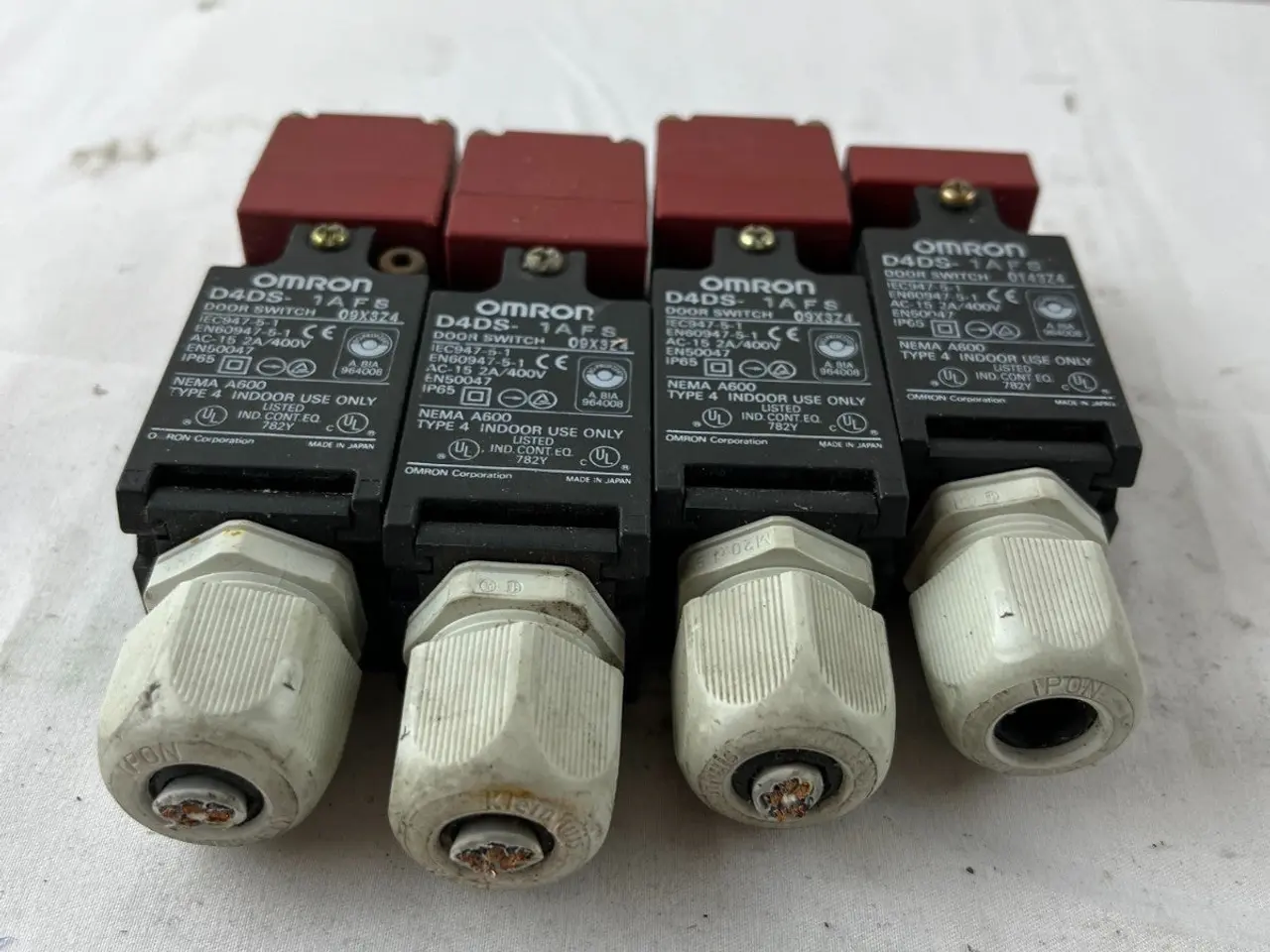 Billede 4 - parti 4x Omron D4DS-1AFS Safety Door Switches