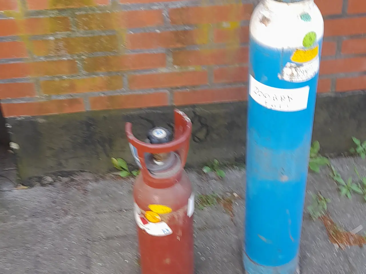 Billede 3 - Autogen Gas & fyldt Ilt flasker.Ejenmdomsflasker