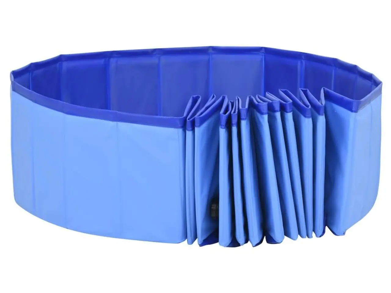 Billede 6 - Foldbart hundebassin 200x30 cm PVC blå