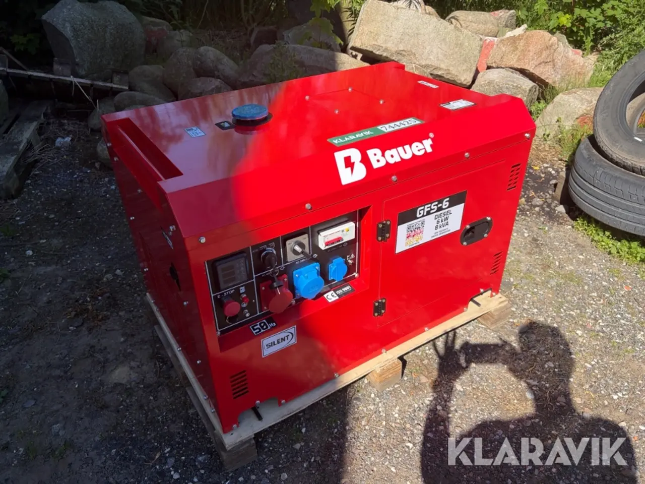 Billede 1 - Generator Bauer GFS-6 6 kW