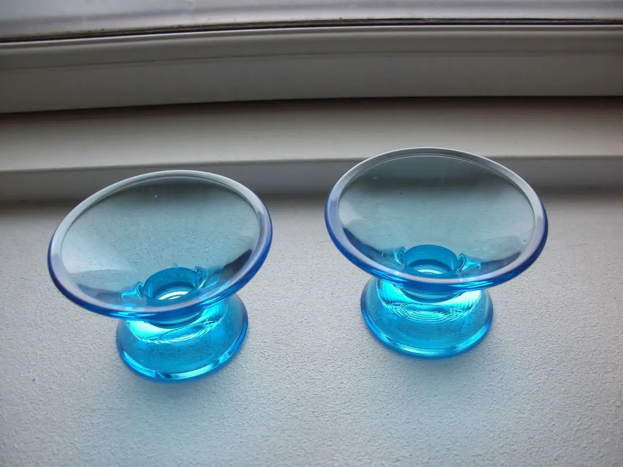 Billede 1 - Lysestager iittala blå