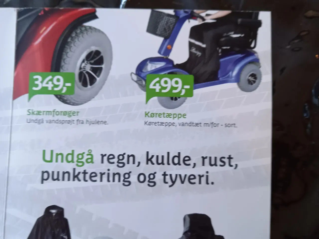 Billede 3 - Kørepose til el scooter 