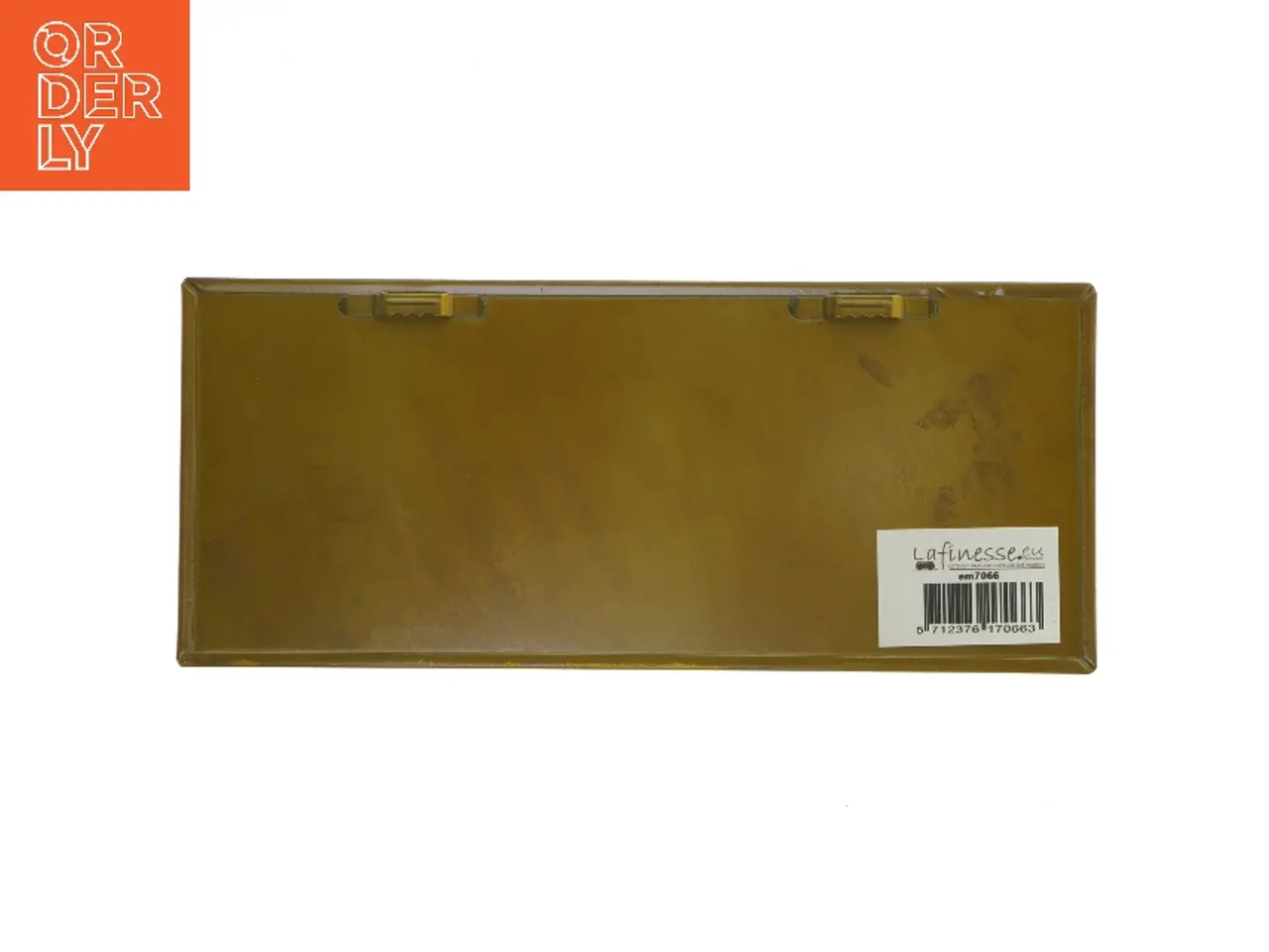 Billede 2 - Metalskilt med tekst fra LaFinesse (str. 30,5x13 cm)