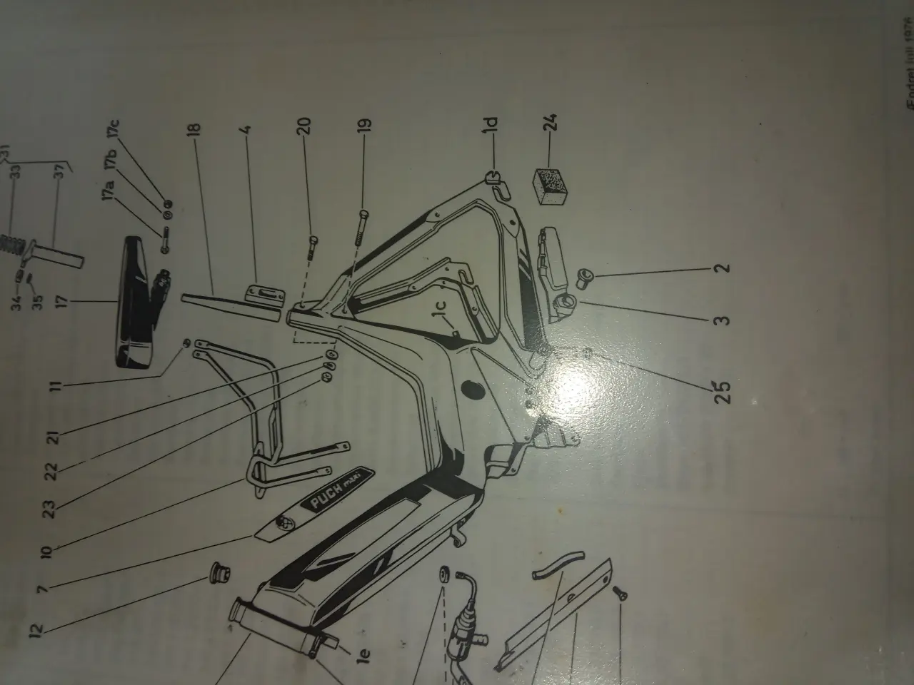 Billede 5 - PUCH Reservedels katalog