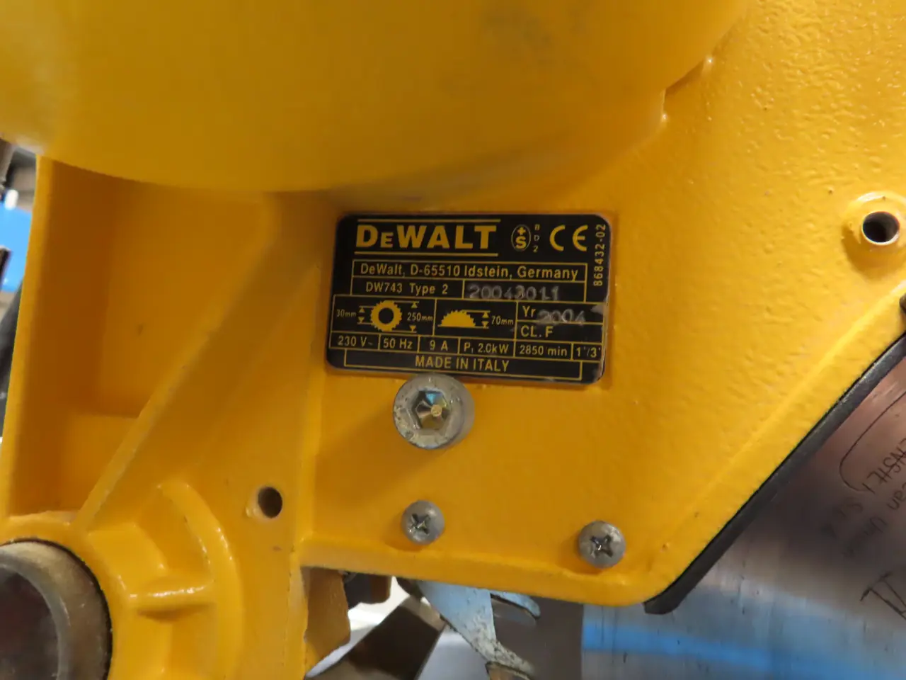 Billede 5 - Kap-/geringssav DEWALT DW743 2