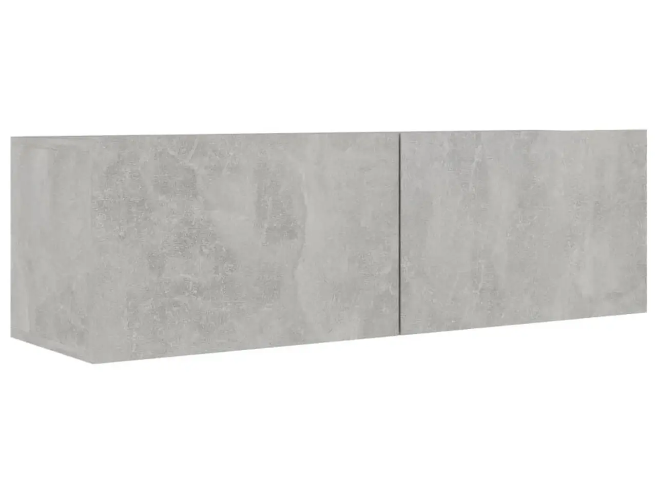 Billede 2 - TV-bord i konstrueret træ 100 x 30 x 30 cm - betongrå