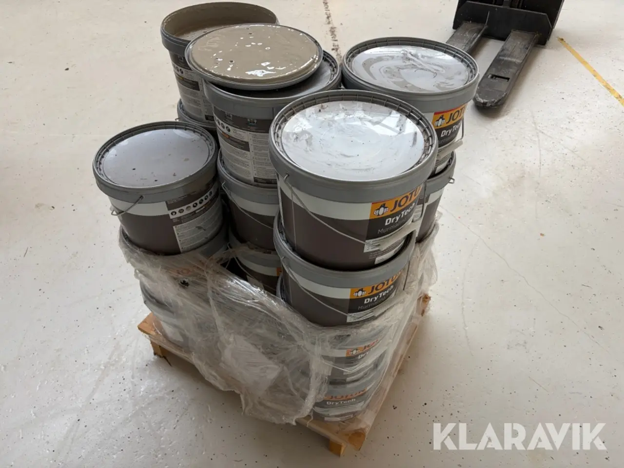 Billede 4 - Murmaling Jotun Drytech 4502 grafitgrå 19 Styk