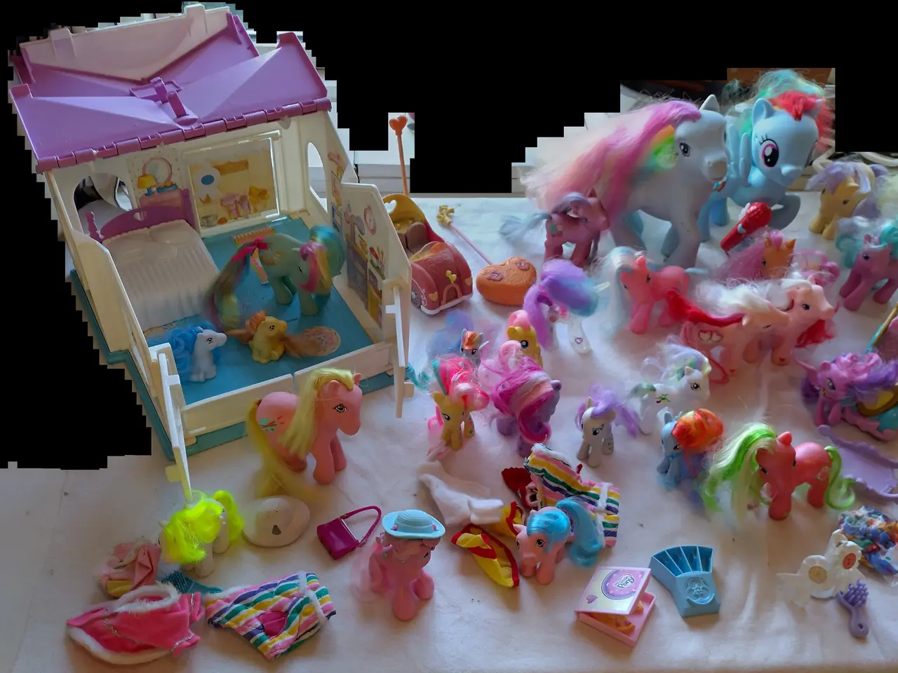Billede 3 - 46 stk. My Little Pony Inkl. Tilbehør