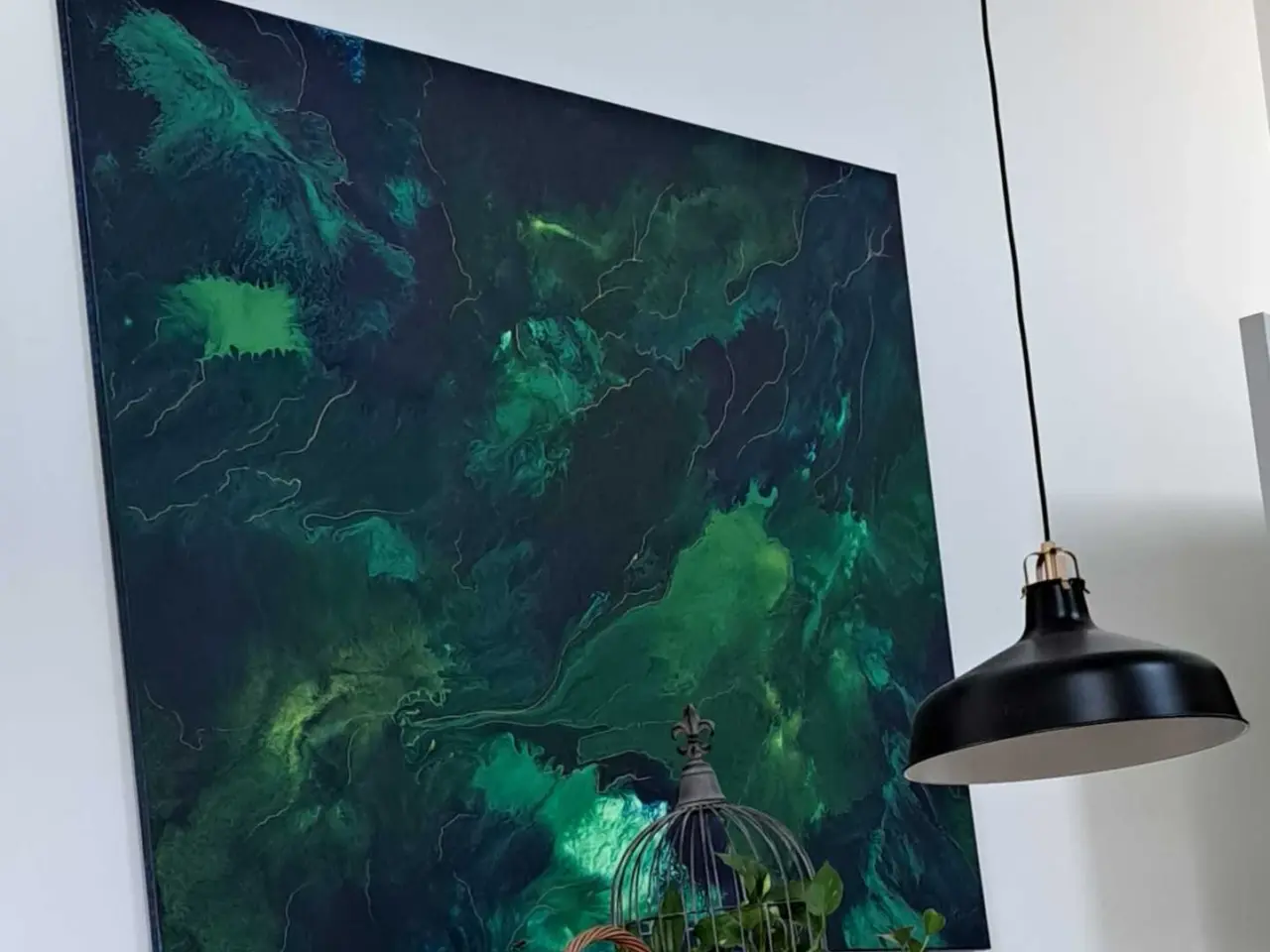 Billede 2 - Stort maleri 150x120 cm