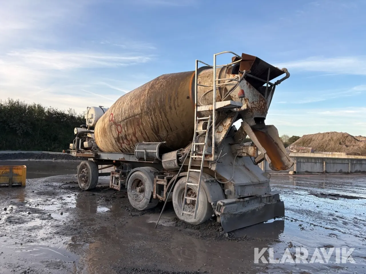 Billede 2 - Betonvogn Müller Mitteltal SF33.5BM/BT - 33.500kg