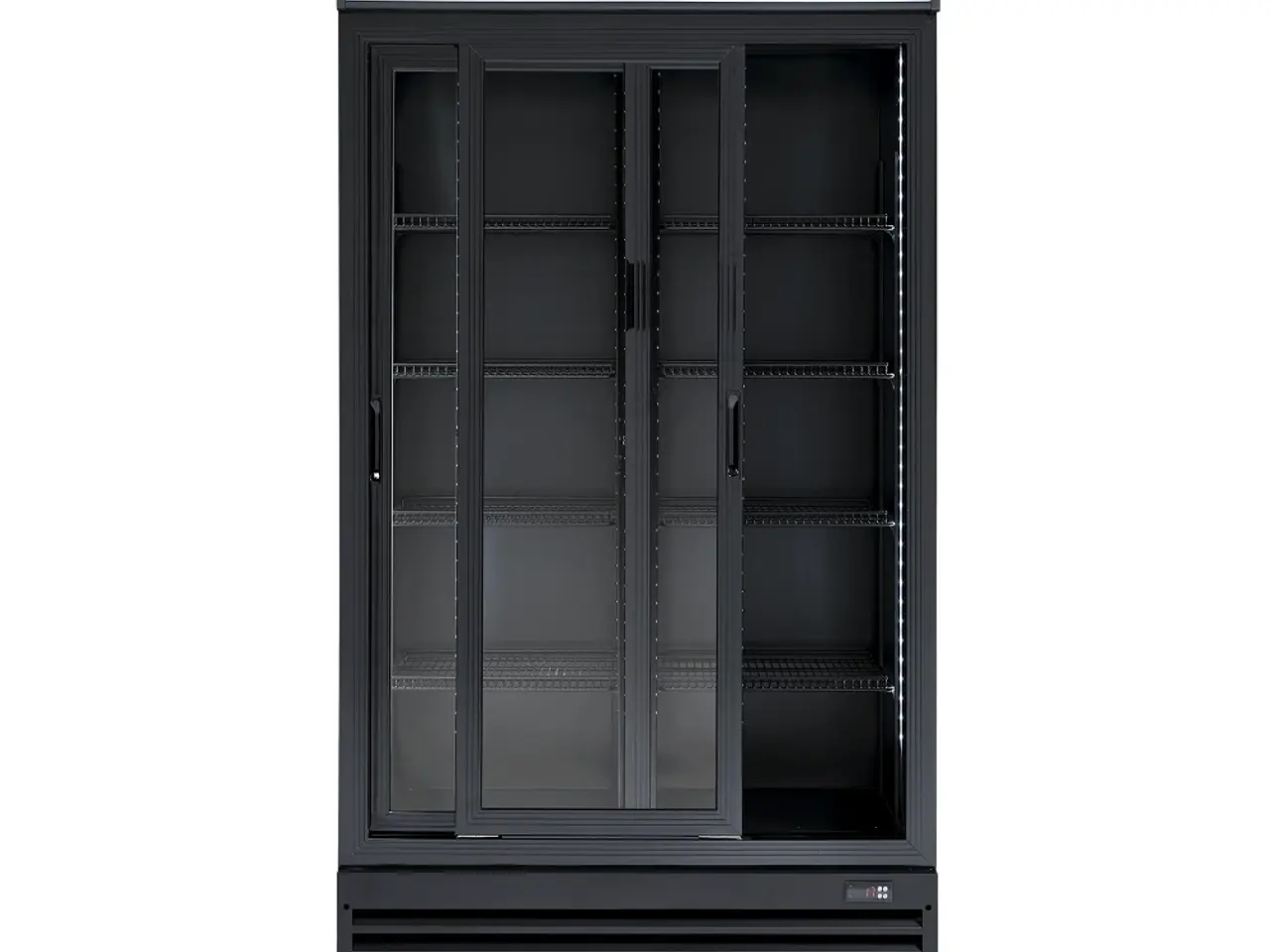 Billede 4 - Displaykøleskab 690 Liter – SD 802 BSLE – sort