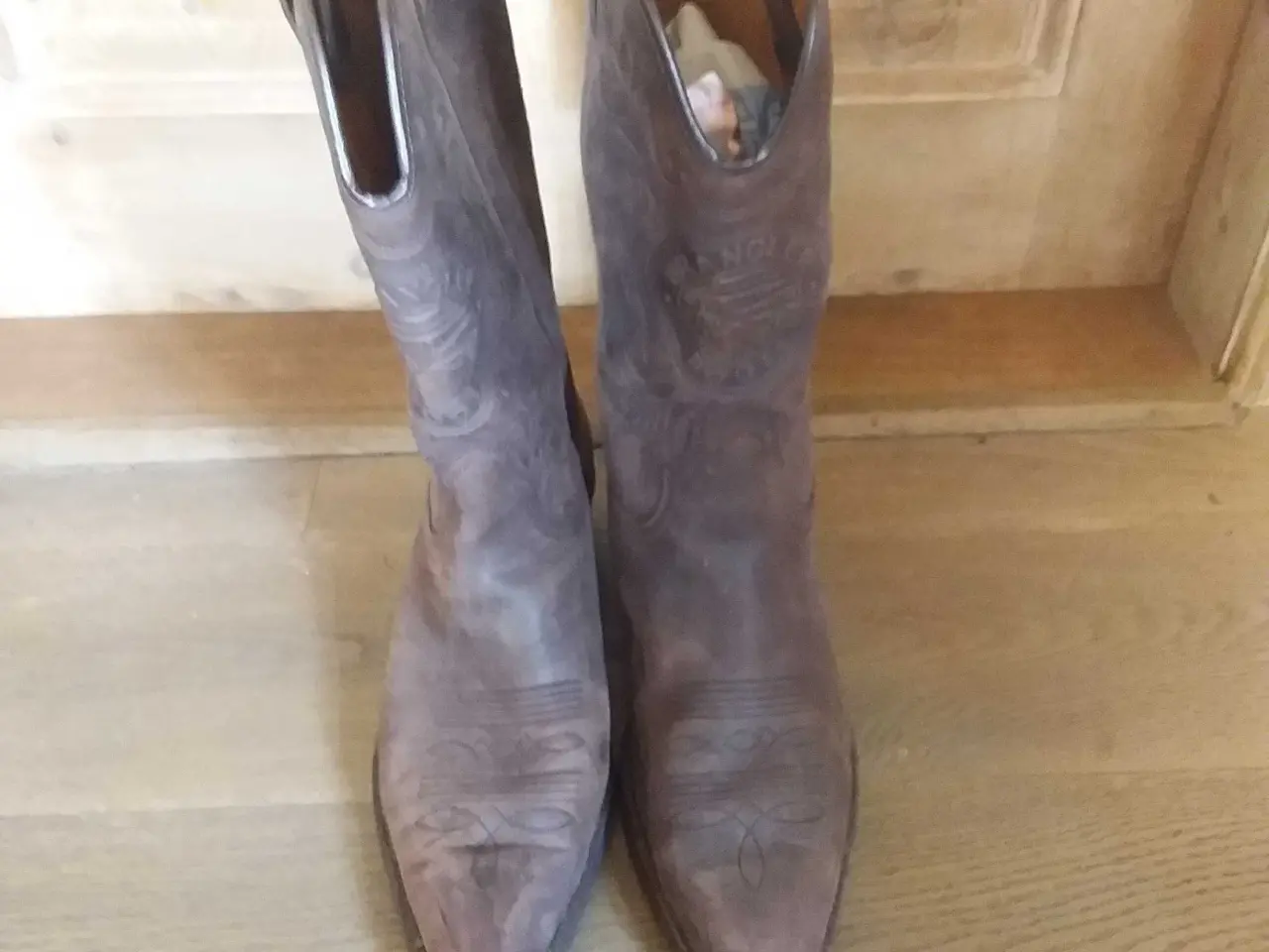 Billede 1 - Wrangler cowboystøvler lidt brugt str 45