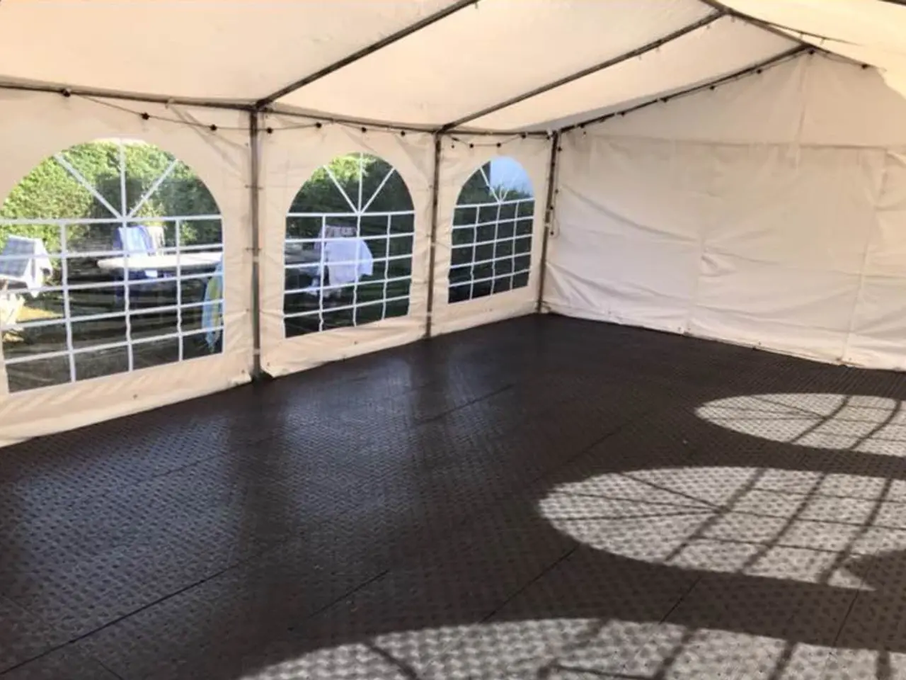 Billede 4 - Gulv til fest telt. Festtelt, Gulv, konfirmation,